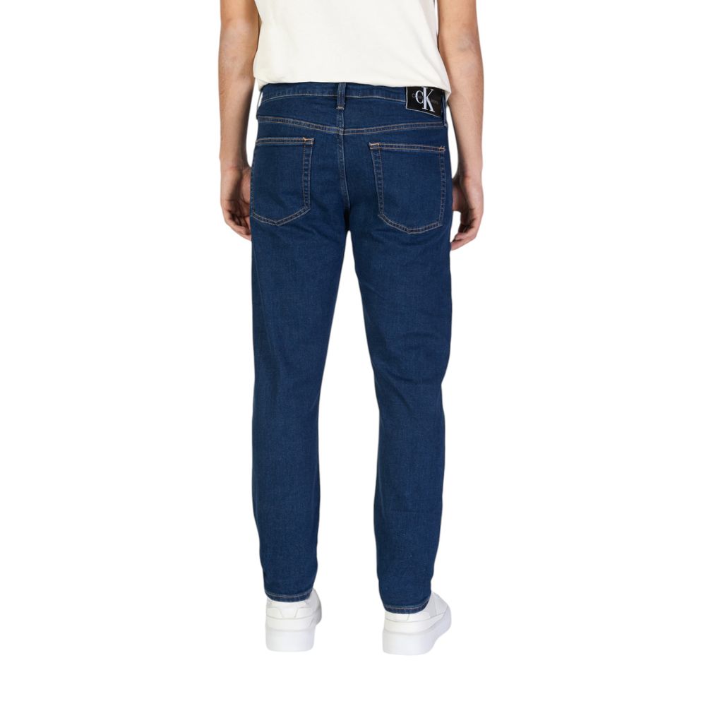 Calvin Klein Jeans Blue Cotton Jeans & Pant Calvin Klein Jeans