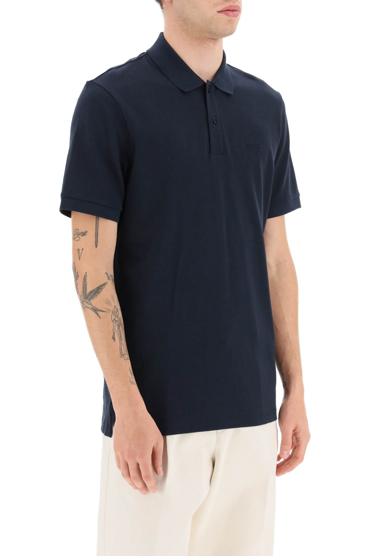 Boss organic cotton pallas polo shirt Topwear Boss