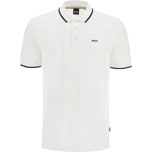 Boss parlay polo shirt with contrast trims Topwear Boss