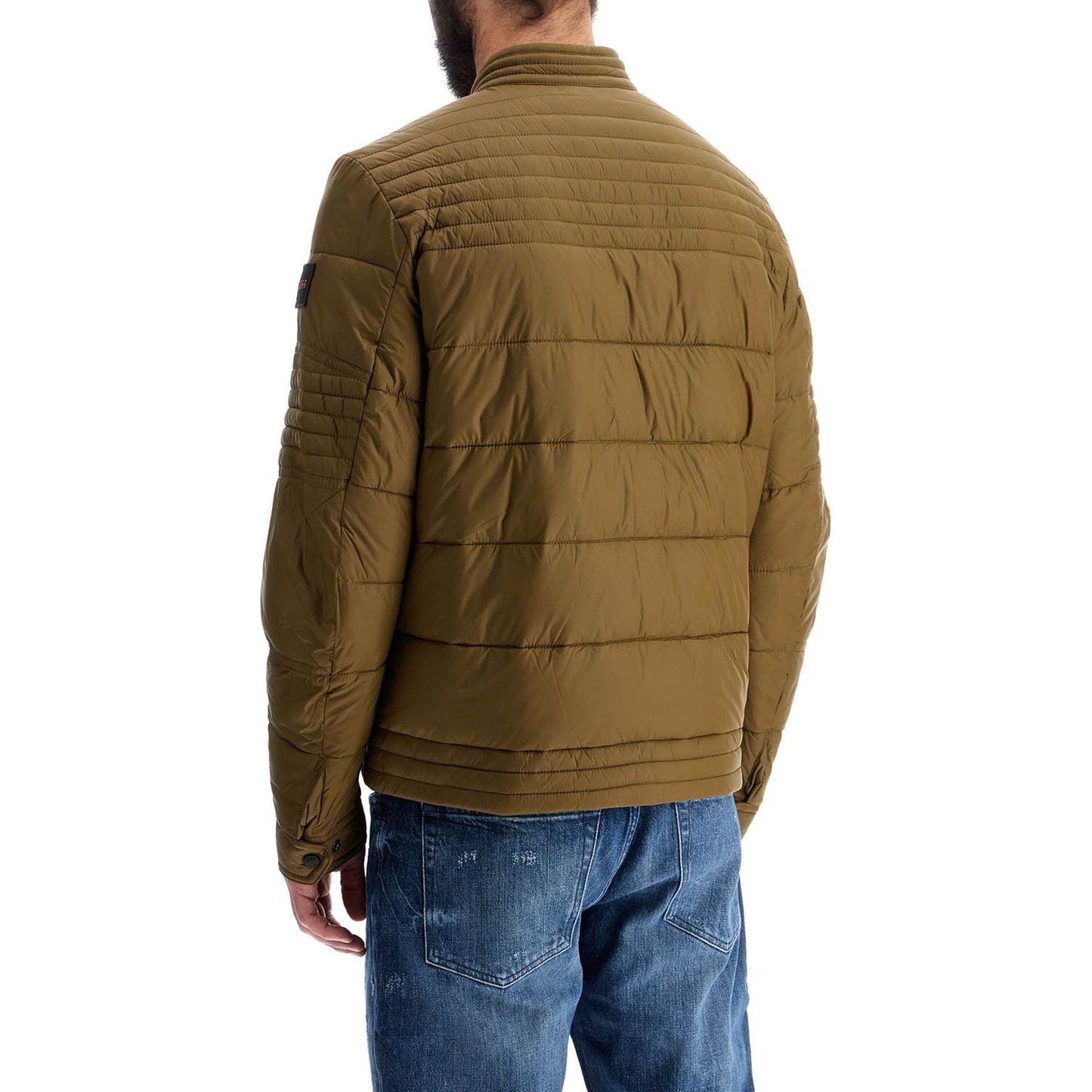 Boss green down jacket with high collar for men Jackets Boss