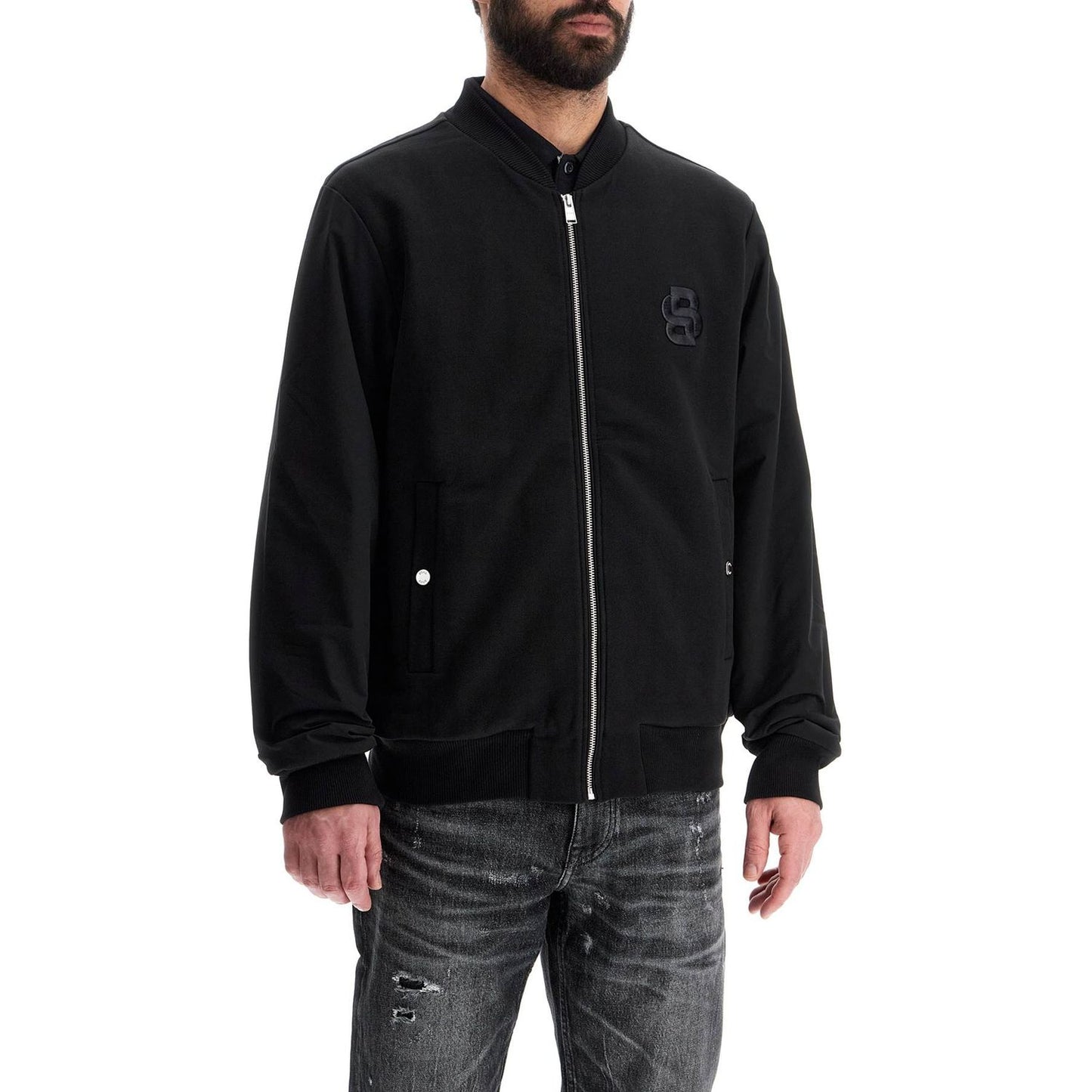 Boss black zip bomber sweatshirt c-salieri 23 Jackets Boss