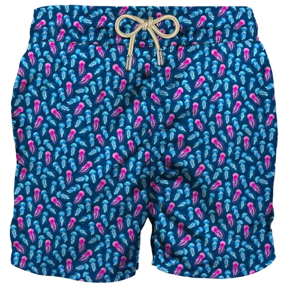 MC2 Saint Barth Blue Polyester Swimwear MC2 Saint Barth