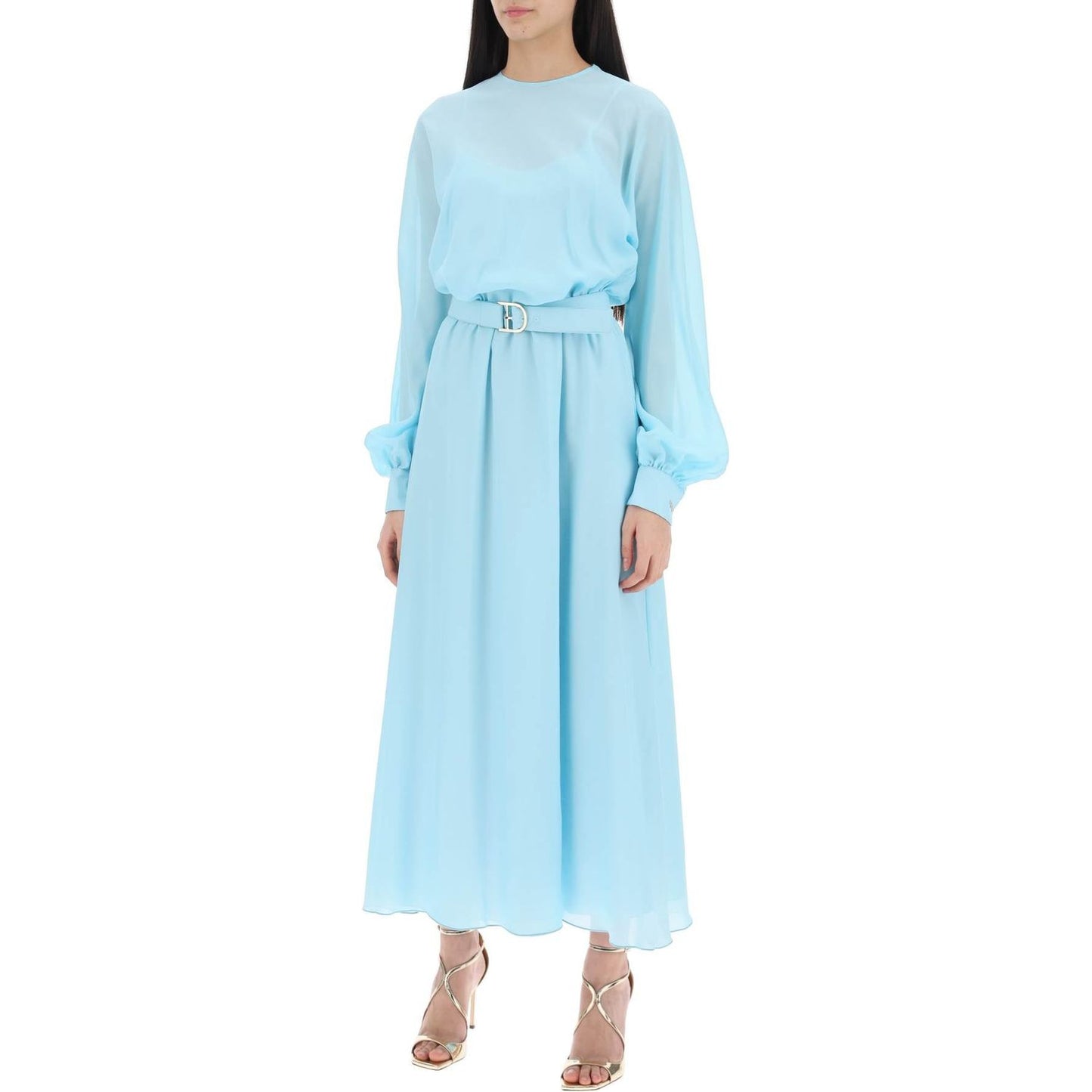 Raquel Diniz 'marta' silk chiffon dress Dresses Raquel Diniz