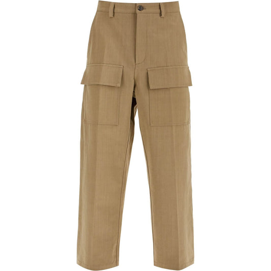 Valentino Garavani cargo canvas pants in italian style Trousers Valentino Garavani