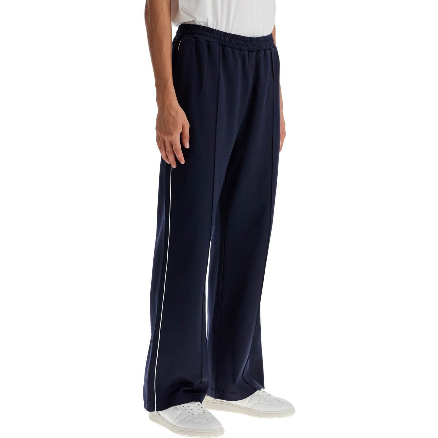 Valentino Garavani jogger pants with metallic v detail Trousers Valentino Garavani