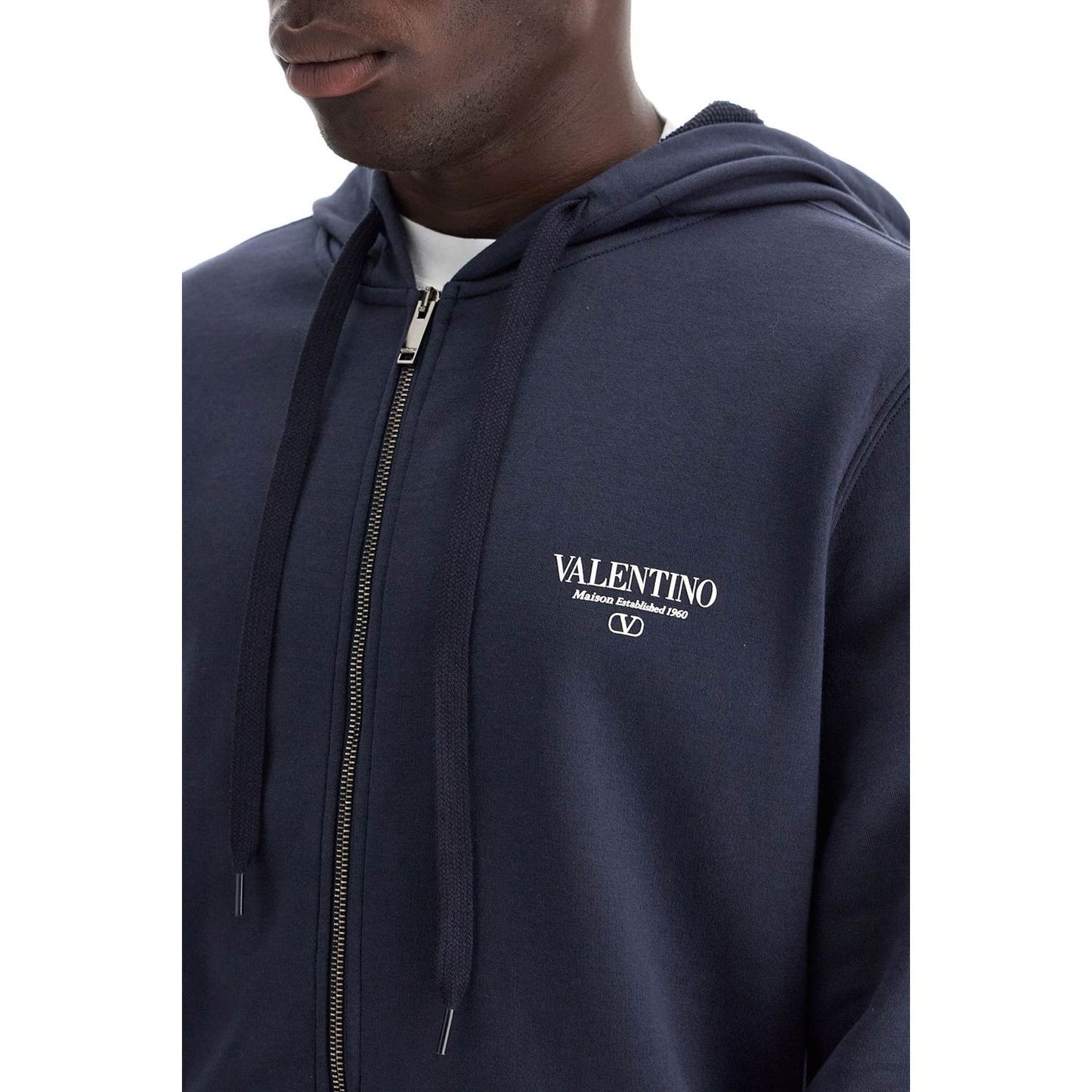 Valentino Garavani "full zip sweatshirt with logo print Topwear Valentino Garavani