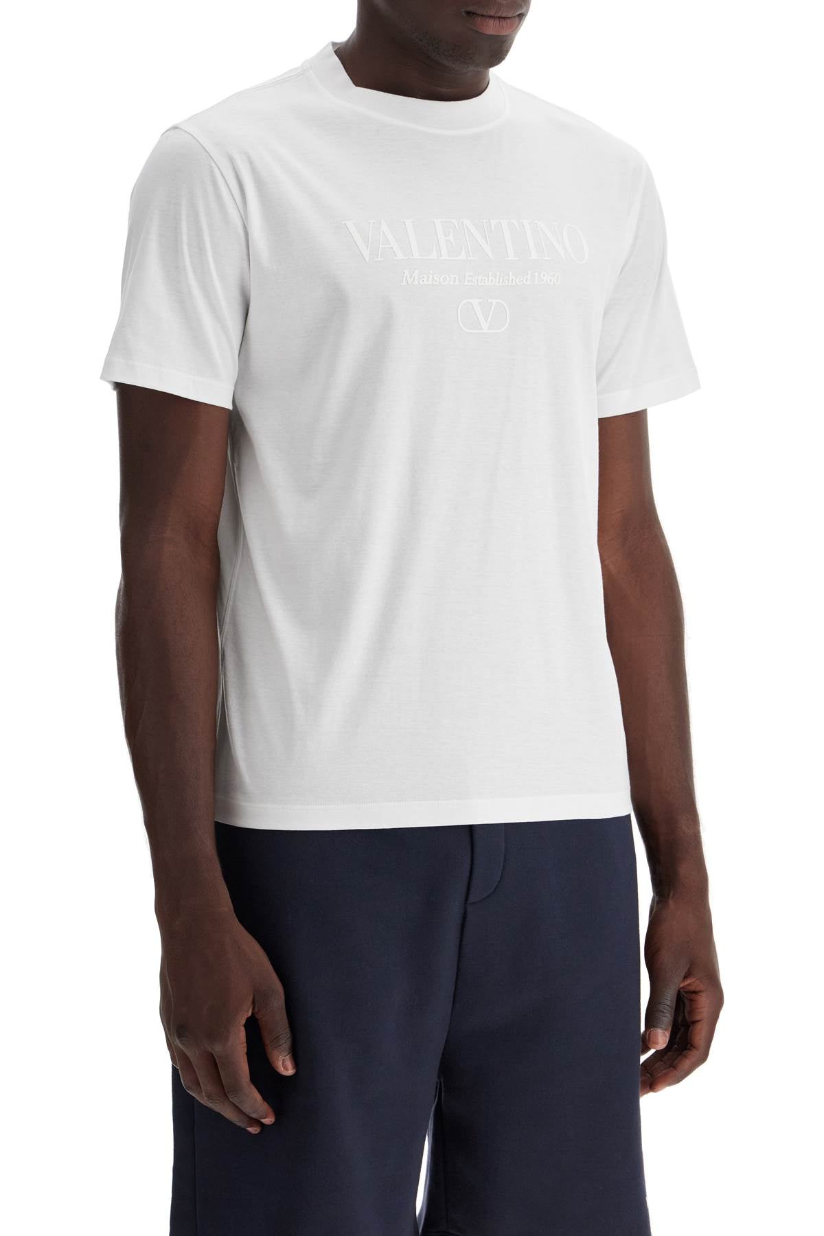 Valentino Garavani t-shirt with logo print Topwear Valentino Garavani