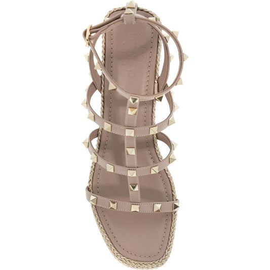 Valentino Garavani rockstud wedge sandals Sandals Valentino Garavani