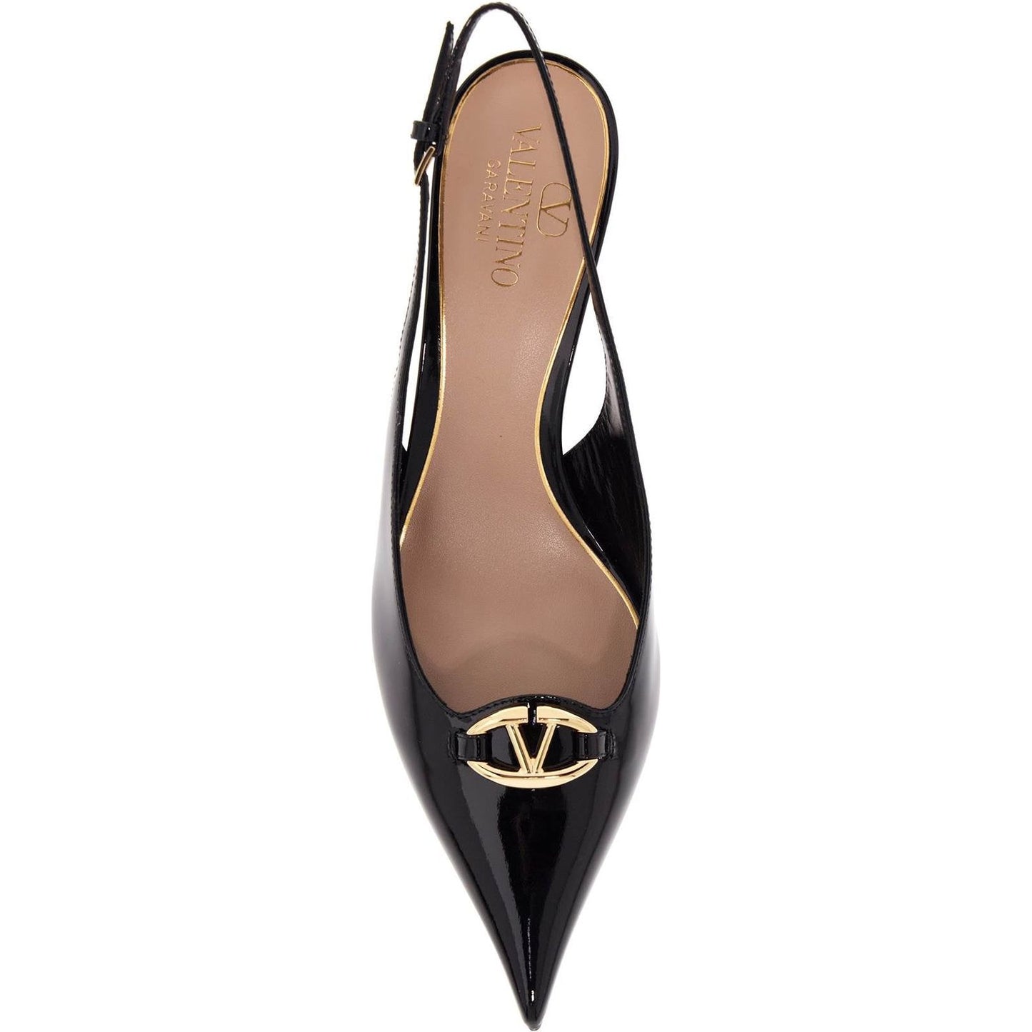 Valentino Garavani slingback vlogo décolleté Pumps Valentino Garavani