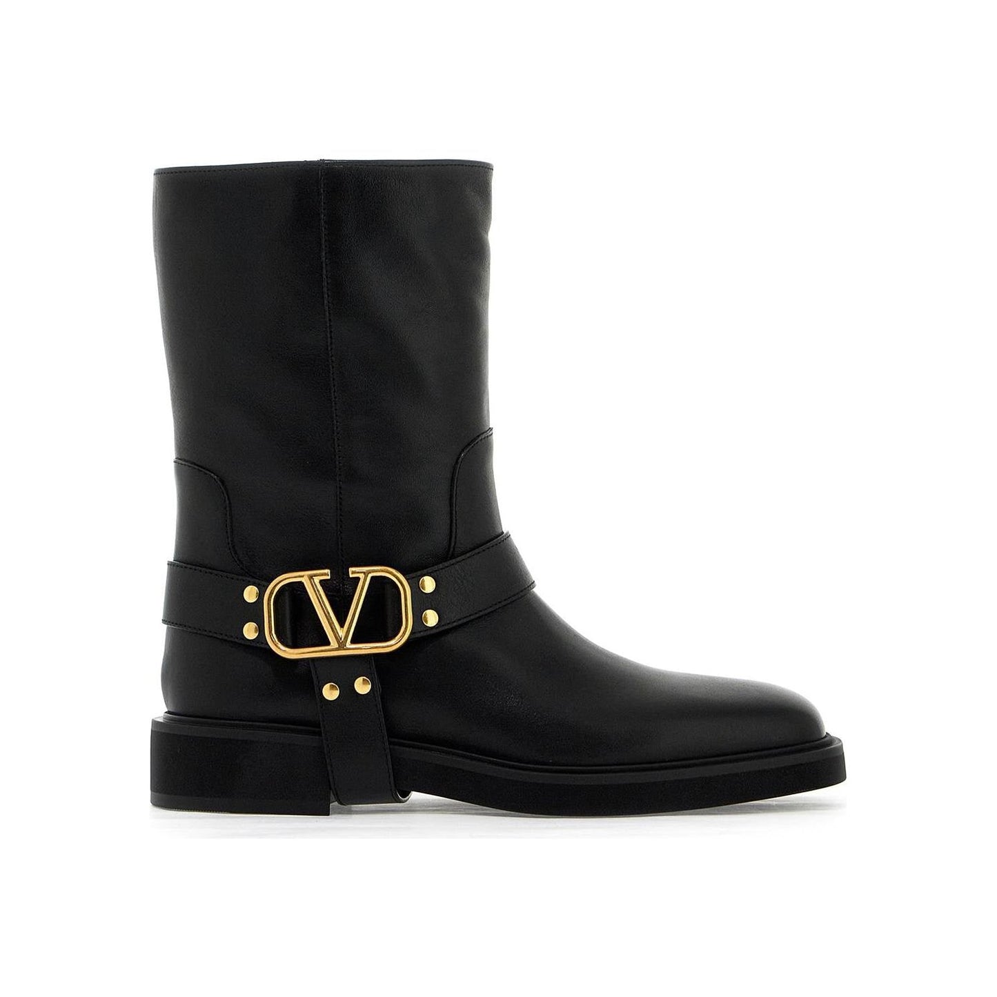 Valentino Garavani vlogo signature leather biker boots Boots Valentino Garavani