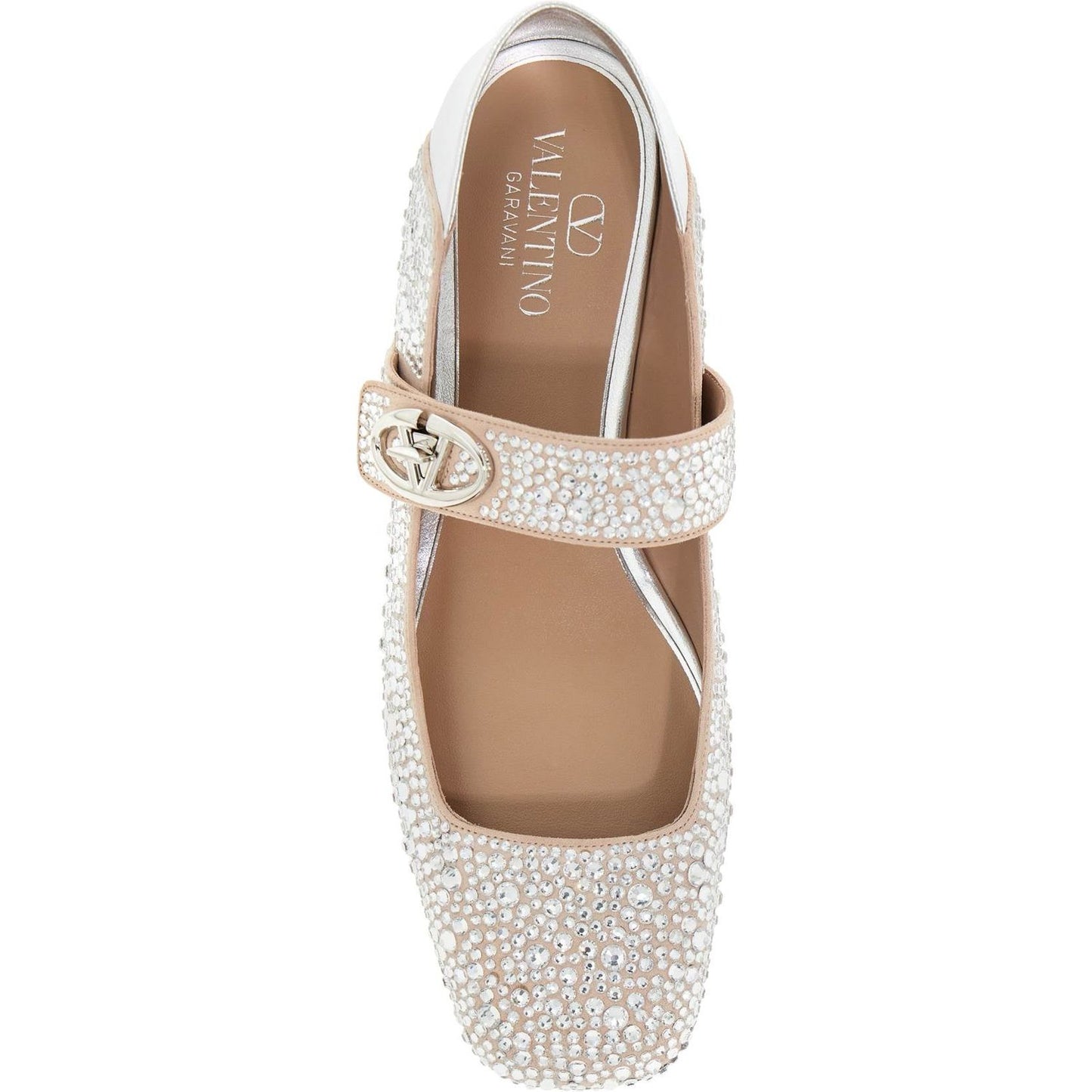 Valentino Garavani vlogo locker mary-jane Flat Shoes Valentino Garavani