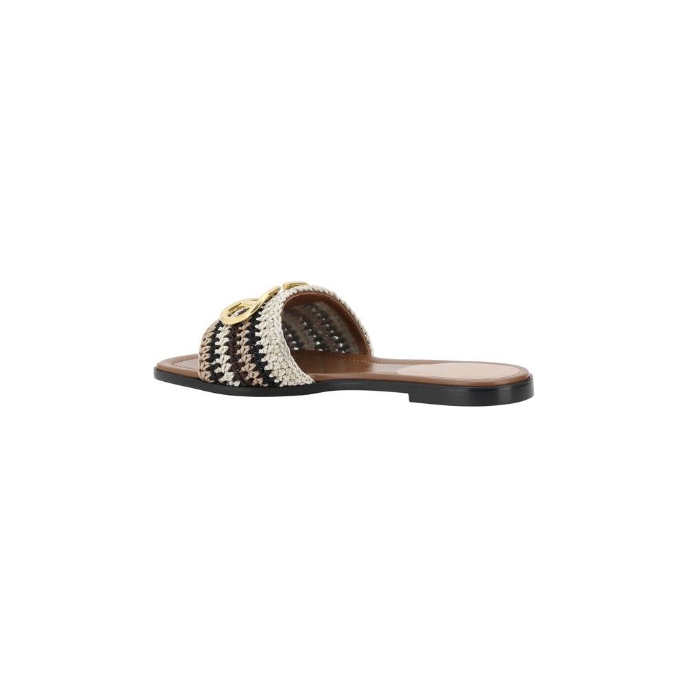 Valentino Garavani Crochet Sandals Valentino Garavani