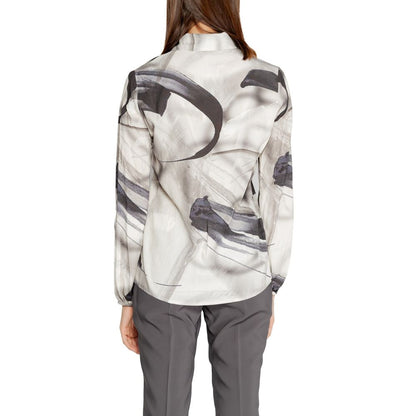 Rinascimento Gray Viscose Blouse