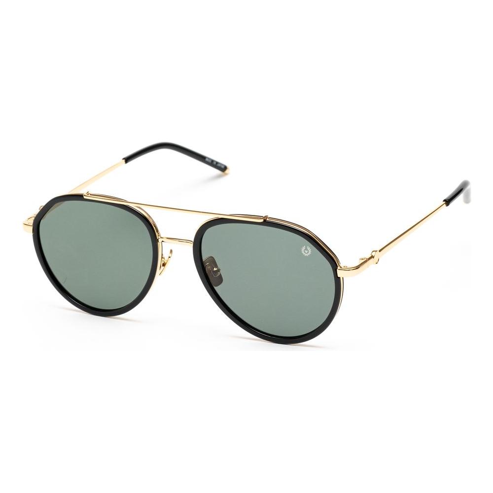 Belstaff Gold Stainless Steel Sunglasses Belstaff