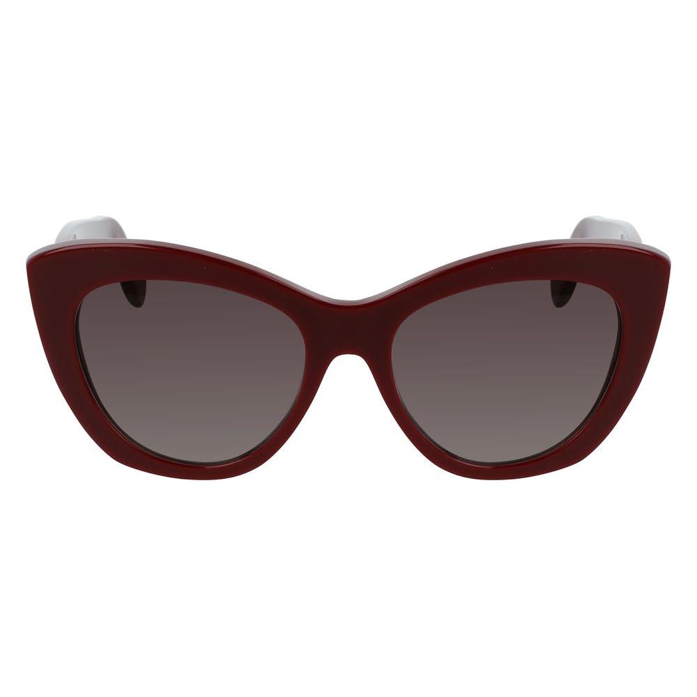 Salvatore Ferragamo Bordeaux Acetate Sunglasses Salvatore Ferragamo