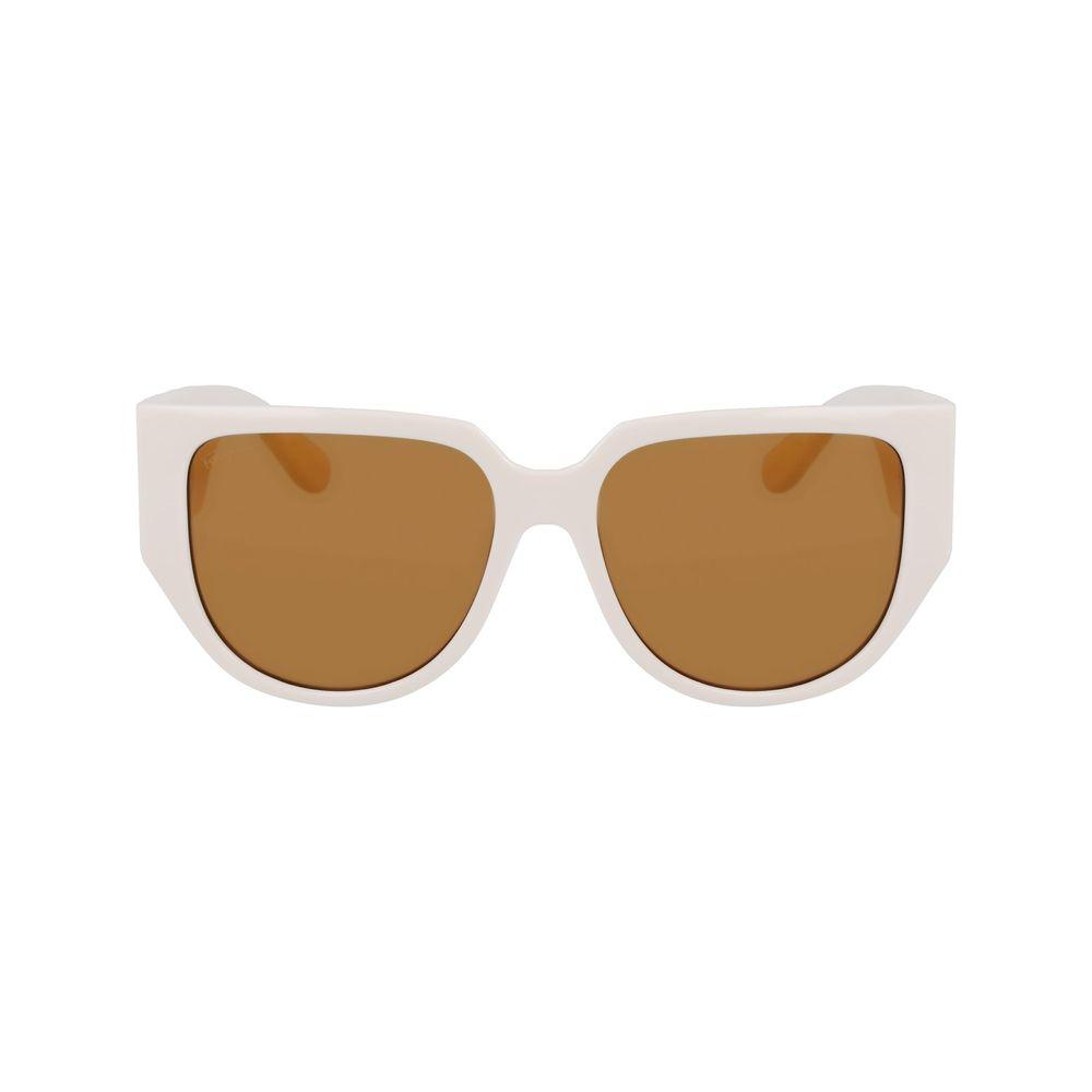 Ferragamo White Bio Injected Sunglasses Ferragamo