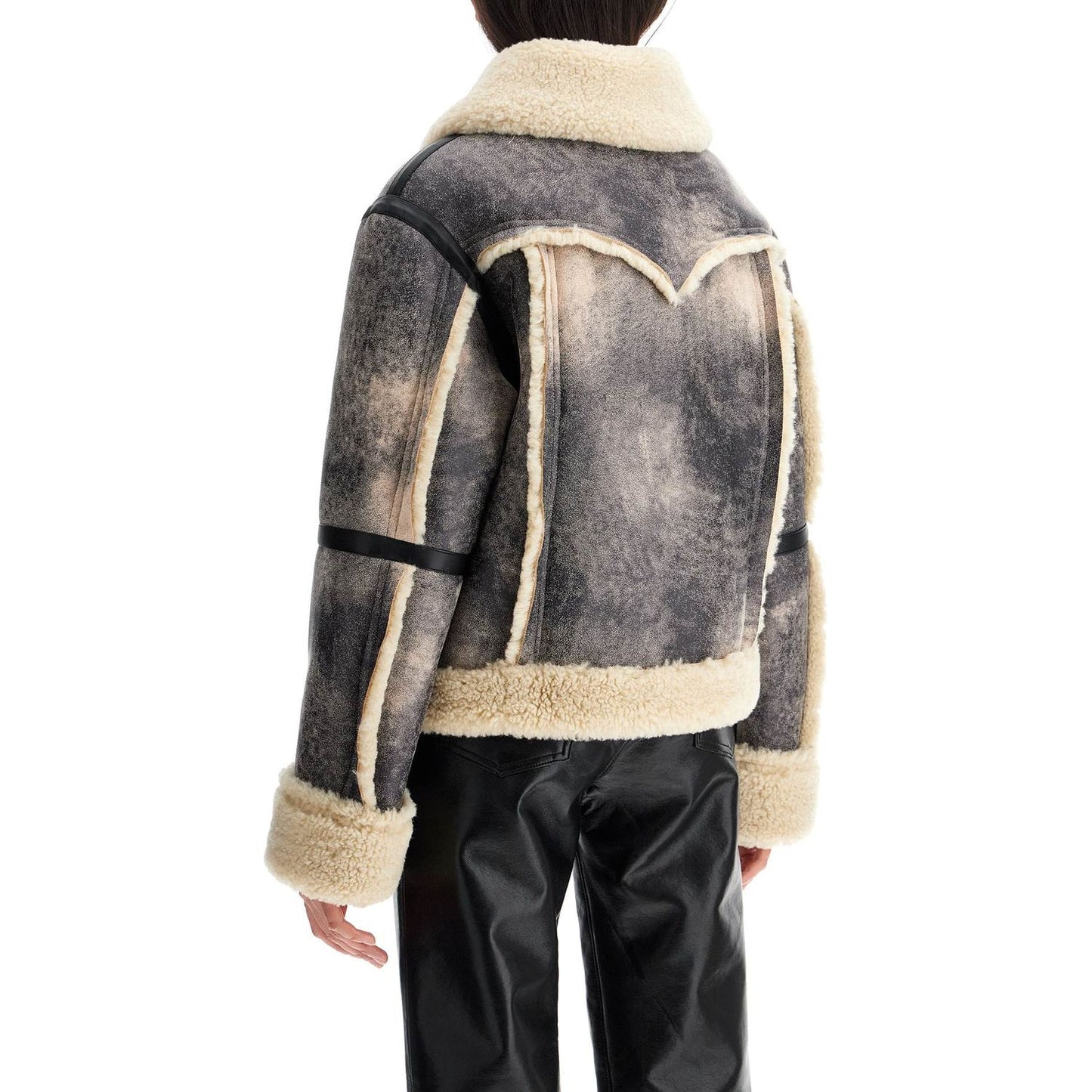 Stand Studio lessie faux shearling jacket Jackets Stand Studio