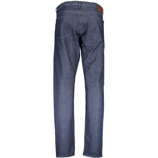 Gant Blue Cotton Men Jeans Gant