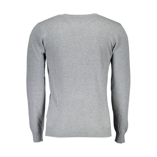 U.S. POLO ASSN. Gray Wool Men Sweater U.S. POLO ASSN.