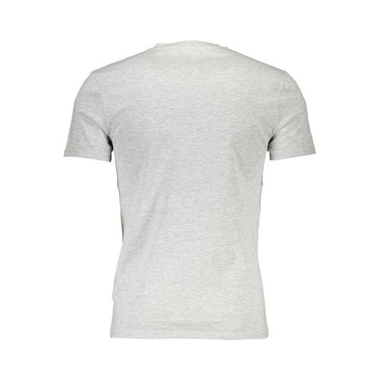 Guess Jeans Gray Cotton Men T-Shirt Guess Jeans