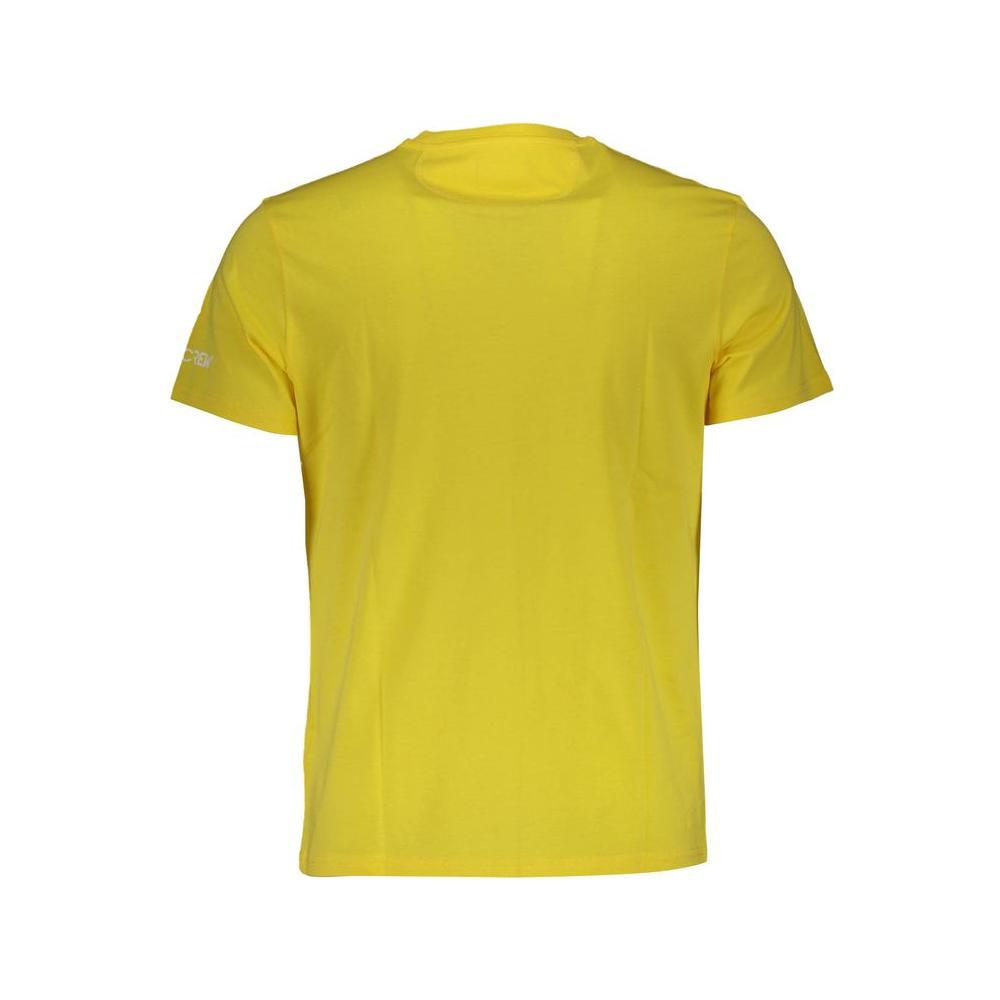 La Martina Yellow Cotton Men T-Shirt La Martina