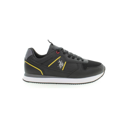 U.S. POLO ASSN. Black Polyester Men Sneaker U.S. POLO ASSN.