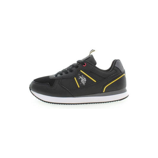 U.S. POLO ASSN. Black Polyester Men Sneaker U.S. POLO ASSN.