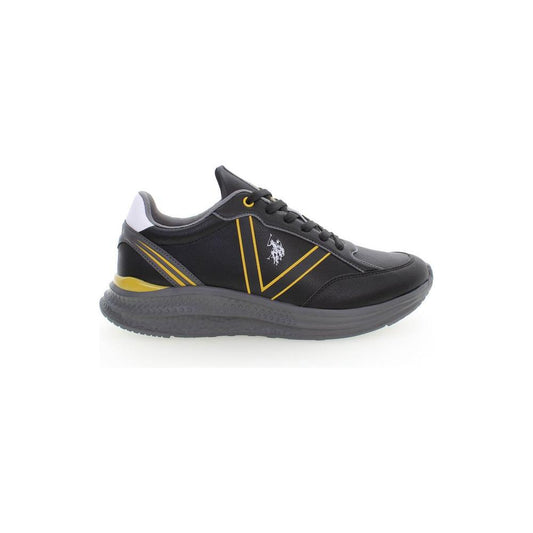 U.S. POLO ASSN. Black Polyester Men Sneaker U.S. POLO ASSN.