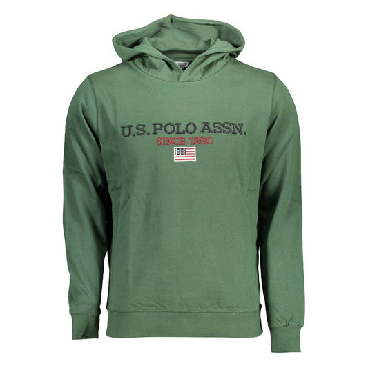 U.S. POLO ASSN. Green Cotton Men Sweater U.S. POLO ASSN.