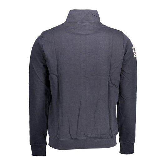 U.S. POLO ASSN. Blue Cotton Men Sweater U.S. POLO ASSN.