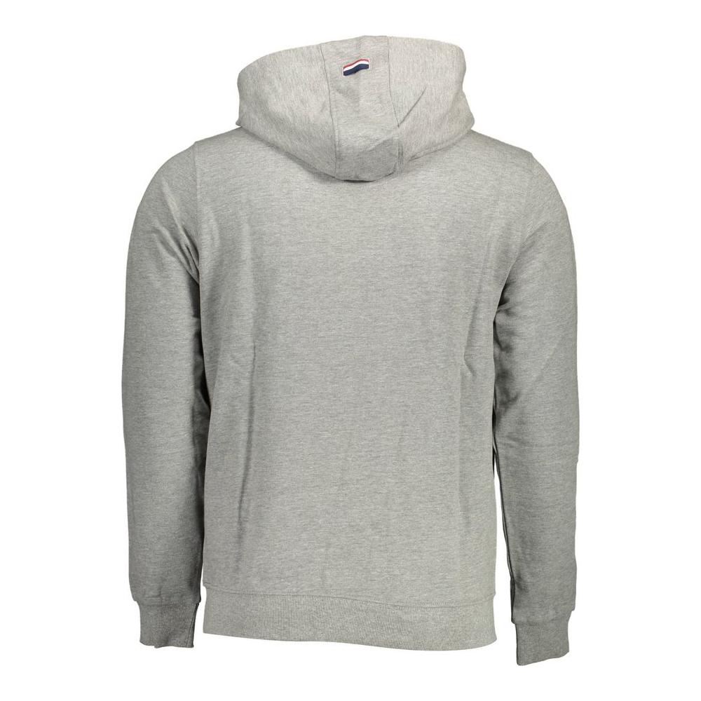 U.S. POLO ASSN. Gray Cotton Men Sweater U.S. POLO ASSN.