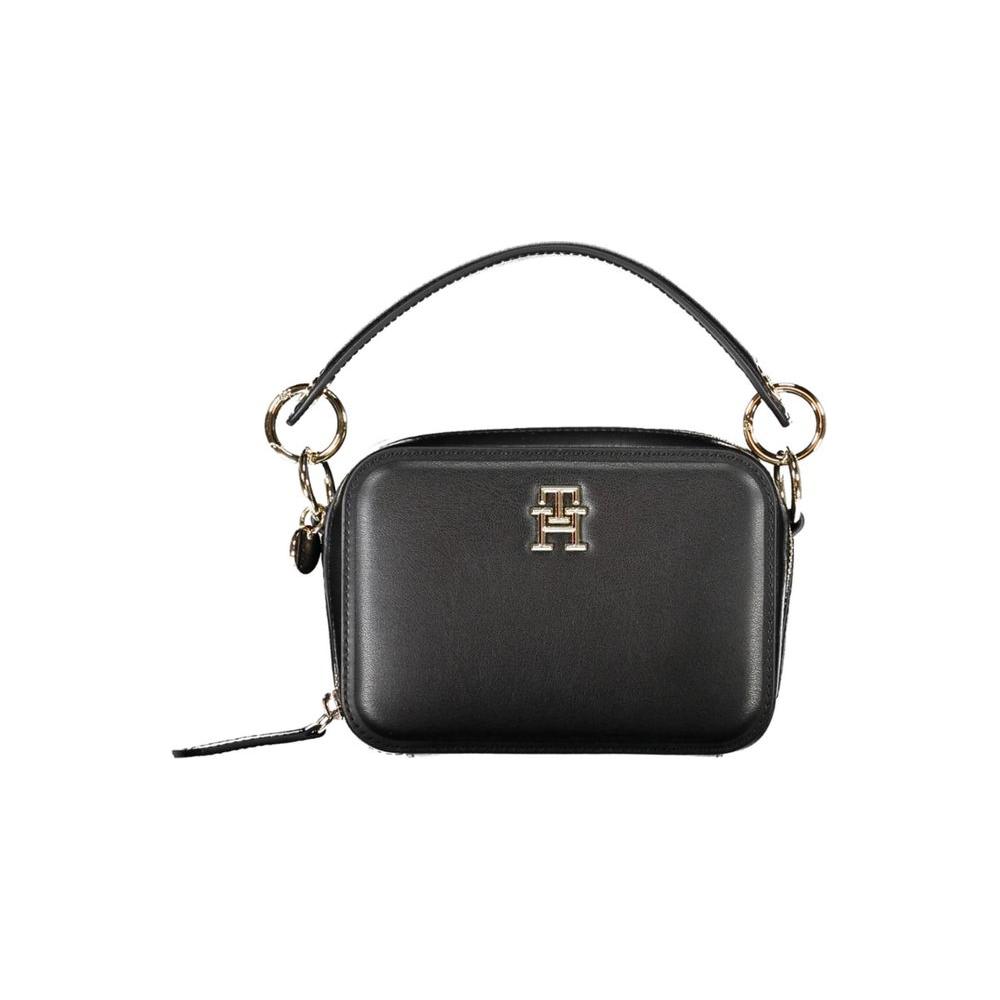 Tommy Hilfiger Black Polyethylene Women Handbag Tommy Hilfiger