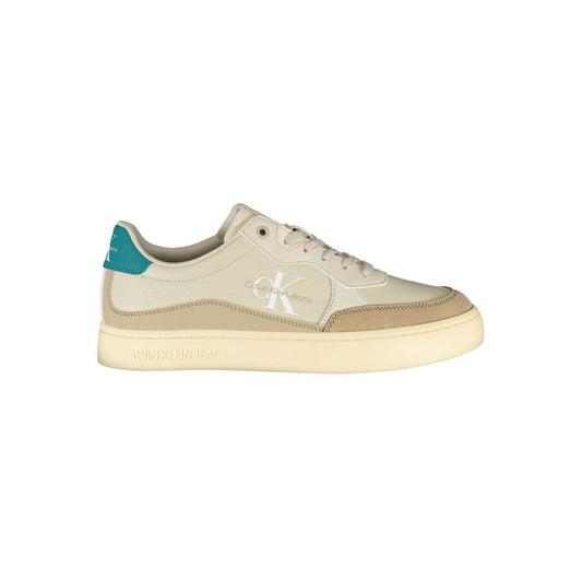 Calvin Klein Beige Polyester Sneaker