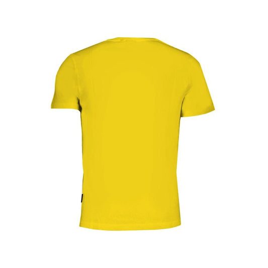 Napapijri Yellow Cotton T-Shirt Napapijri