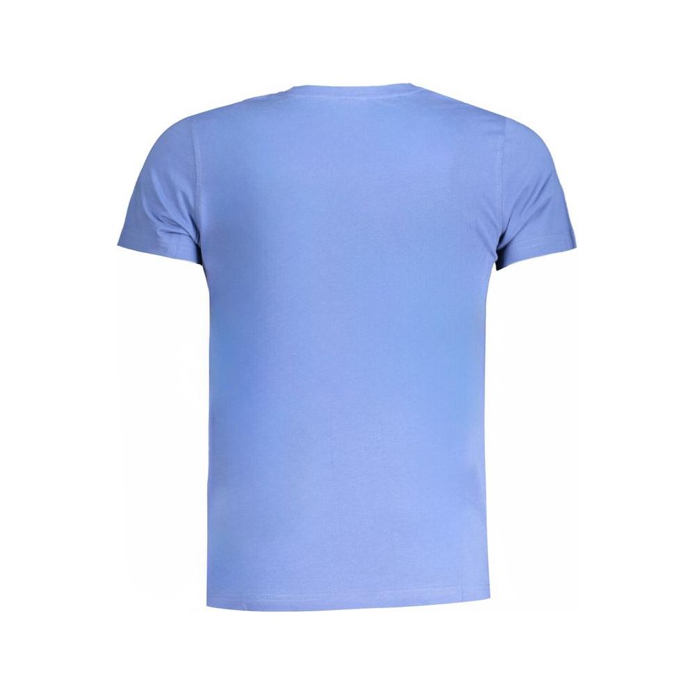 K-WAY Blue Cotton T-Shirt K-WAY