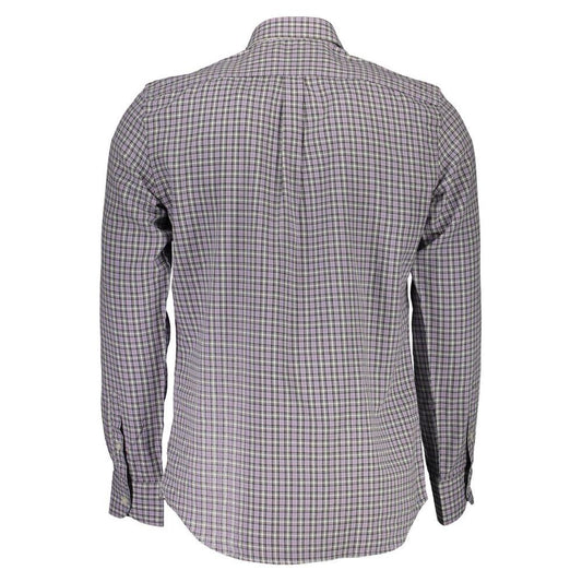 Harmont & Blaine Purple Cotton Men Shirt Harmont & Blaine