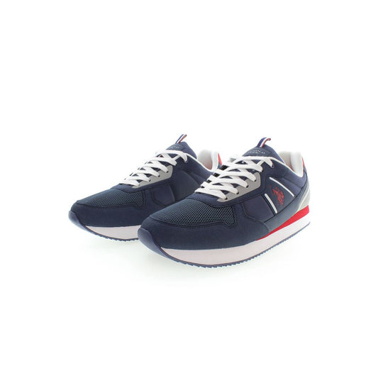 U.S. POLO ASSN. Blue Polyester Men Sneaker U.S. POLO ASSN.