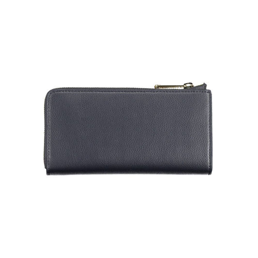 Tommy Hilfiger Blue Polyethylene Women Wallet