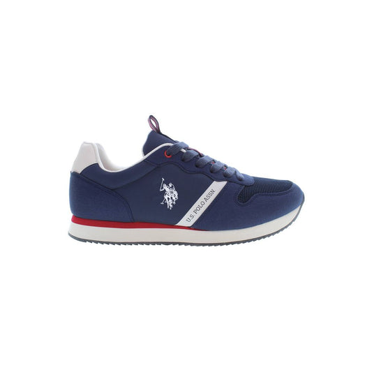 U.S. POLO ASSN. Blue Polyester Men Sneaker U.S. POLO ASSN.