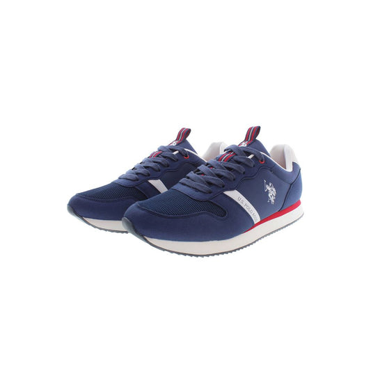 U.S. POLO ASSN. Blue Polyester Men Sneaker U.S. POLO ASSN.