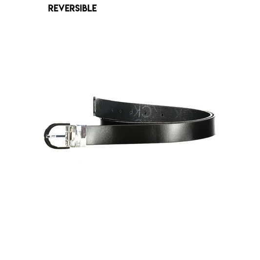 Calvin Klein Black Polyester Women Belt Calvin Klein