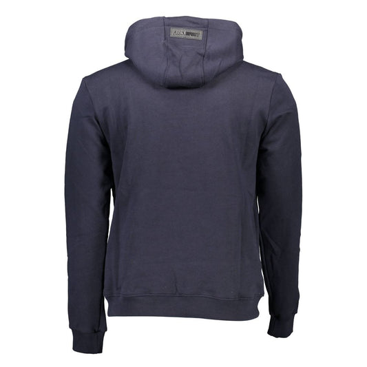 Plein Sport Blue Cotton Men Sweater Plein Sport