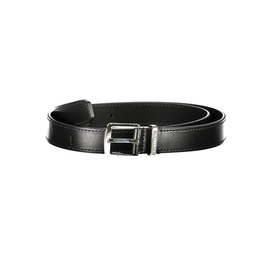 Calvin Klein Black Leather Women Belt Calvin Klein