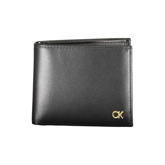 Calvin Klein Black Leather Men Wallet Calvin Klein