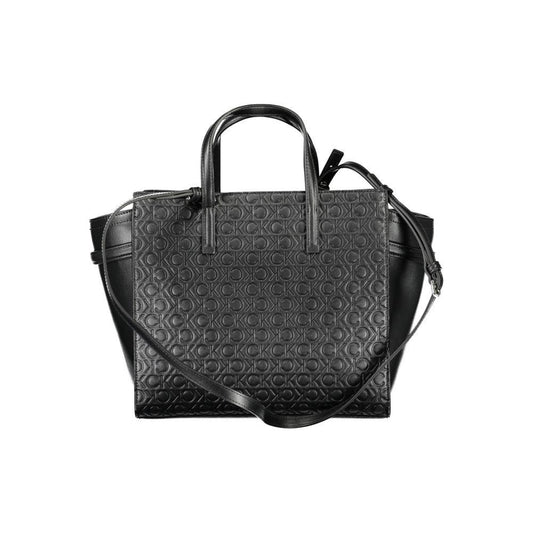 Calvin Klein Black Polyester Women Handbag Calvin Klein