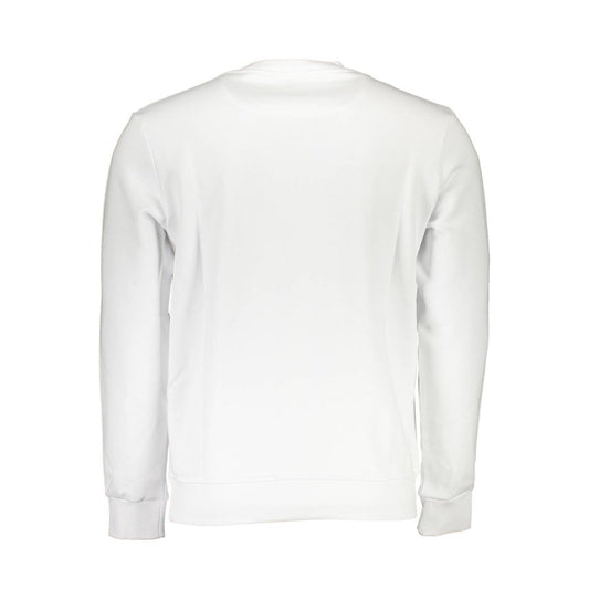 North Sails White Cotton Men Sweater North Sails