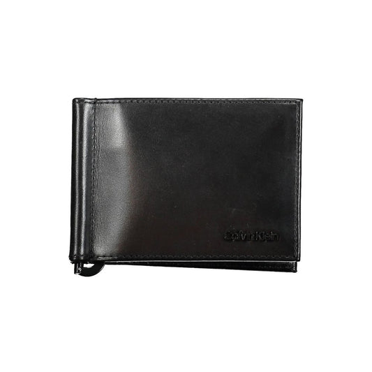 Calvin Klein Black Leather Men Wallet Calvin Klein