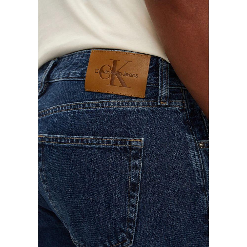 Calvin Klein Jeans Blue Cotton Jeans & Pant Calvin Klein Jeans