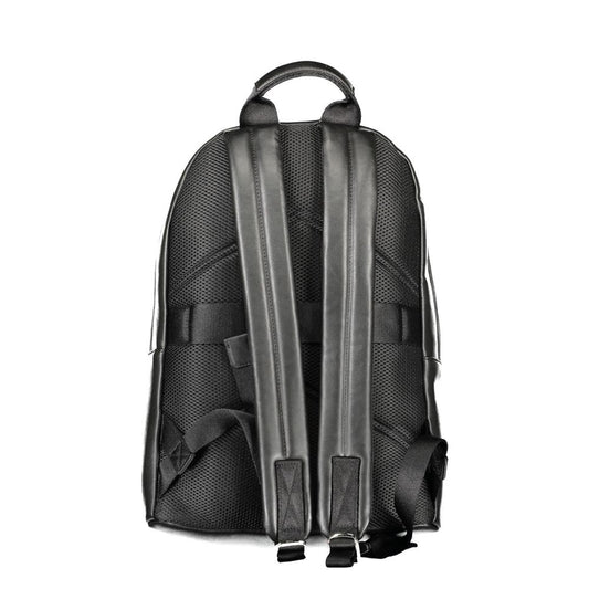 Calvin Klein Black Polyester Men Backpack Calvin Klein