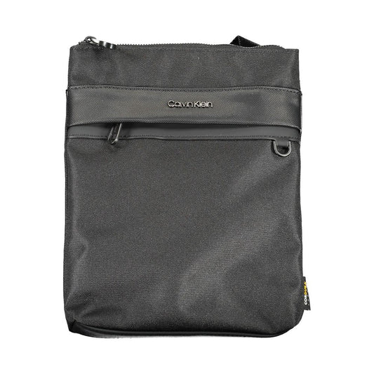 Calvin Klein Black Polyester Men Shoulder Bag Calvin Klein